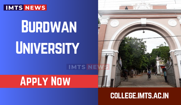 Burdwan University Admission 2025-26